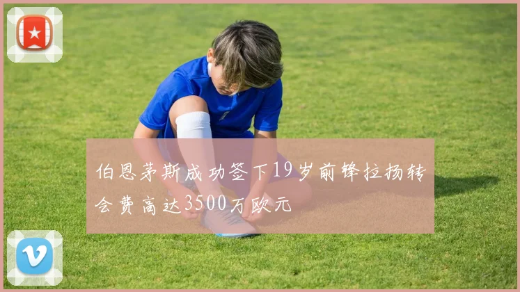 伯恩茅斯成功签下19岁前锋拉扬转会费高达3500万欧元